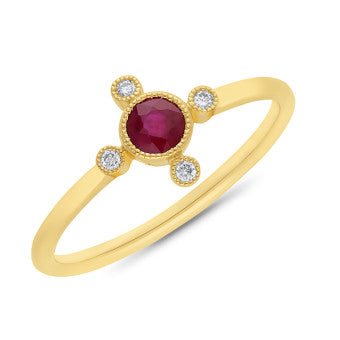 RUBY & DIAMOND RING