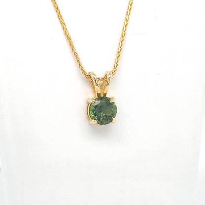 GREEN SAPPHIRE PENDANT