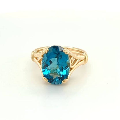 LONDON BLUE TOPAZ RING