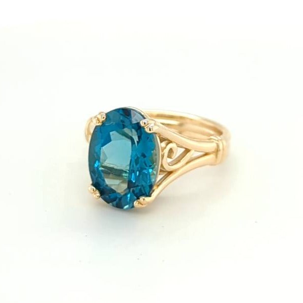 LONDON BLUE TOPAZ RING