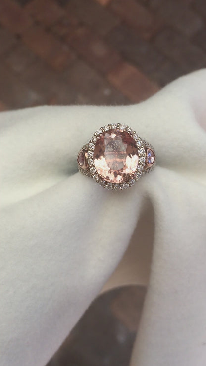 MORGANITE COCKTAIL RING