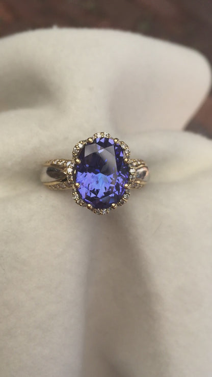 TANZANITE RING